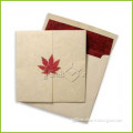 Blank Gift Card and Envelope with Maple Closure